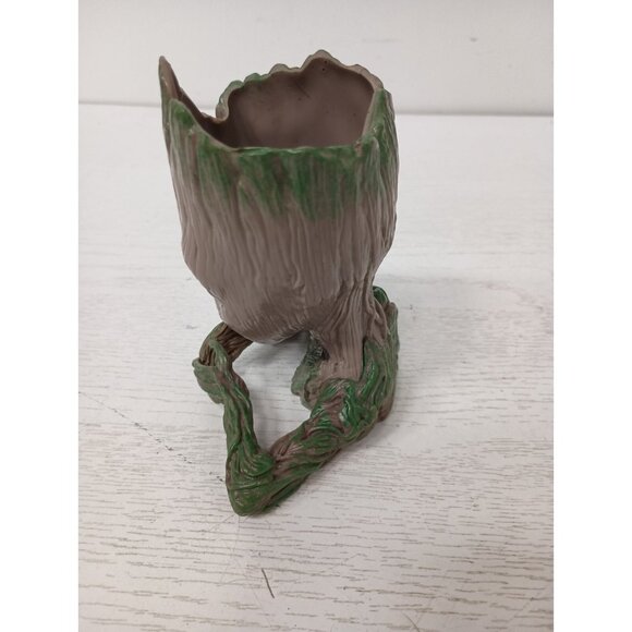 Guards of The Galaxy Baby Groot Tree Man Heart Hands Flower Pot Action Figure - Picture 4 of 9